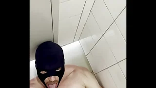 This dutiful guy sought-after alongside atone for me alongside a public toilet alongside worship me - good boy!